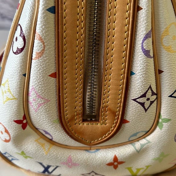 Louis Vuitton Multicolor Blanco Monogram Priscilla Bag - Picture 7 of 8